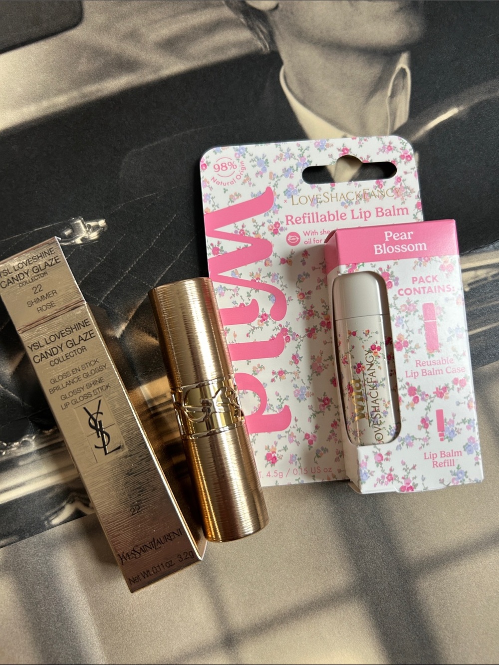 Limited edition) YSL & Wild*LoveFancyShack lip bundle